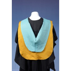 CNAA Shape Yellow Hood With Light Blue Lining